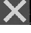 צללית של צלב לבן על רקע כהה. Description generated by AI